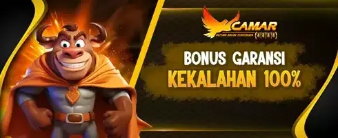 Garansi Kekalahan Saldo 100% promotion banner
